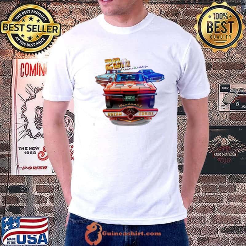 20th aniversary the woodward dream cruise classic shirt
