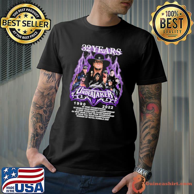 32 Years 1990 2022 Undertaker Shirt