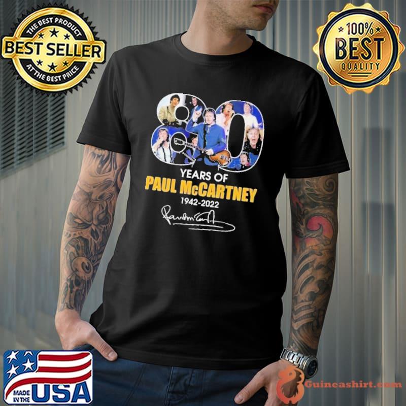80 Years Of Paul McCartney Shirt