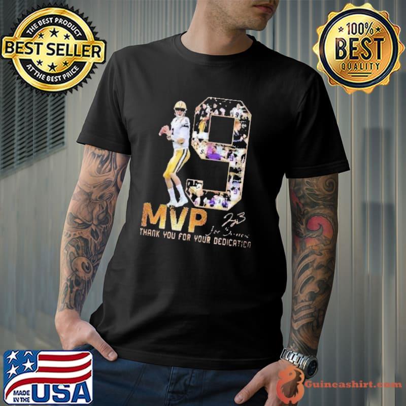 9 MVP Thank You For Your Dedication Shirt