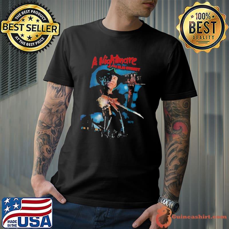 A nightmare on elm street freddy fade a nightmare on elm street halloween trending shirt