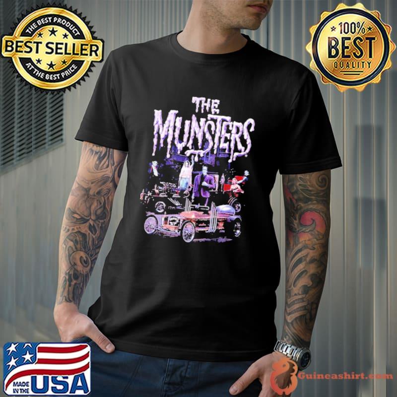 Aesthetic design the munsters retro classic shirt