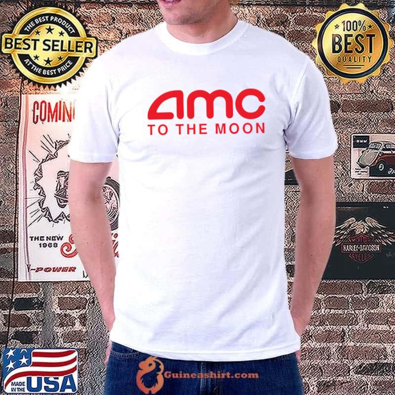 AMC To The Moon Parody Stocks Investor Classic Essential T-Shirt