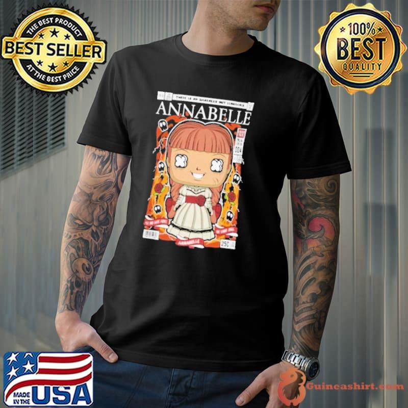 Annabelle there is no darkness but ignorance halloween trending shirt