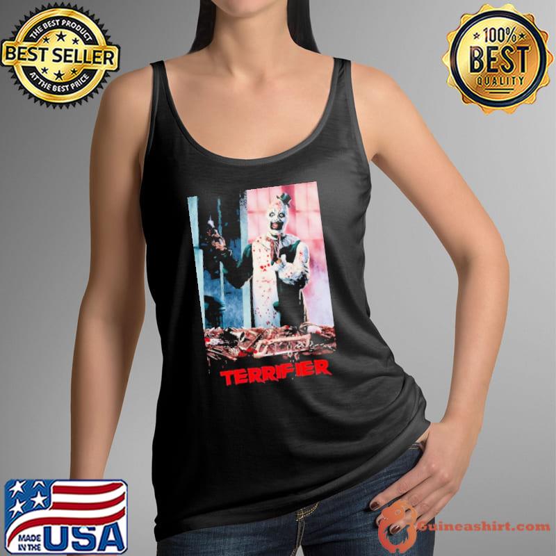 Anniversaire terrifier horror movie art idol for you halloween trending s Tank Top