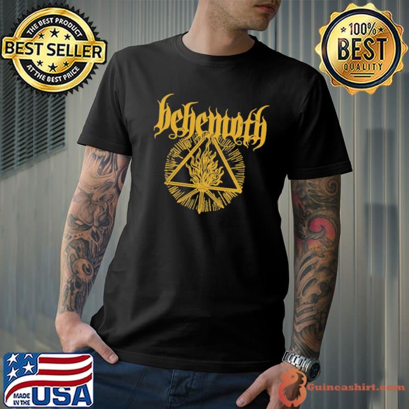 Behemoth band black metal graphic shirt
