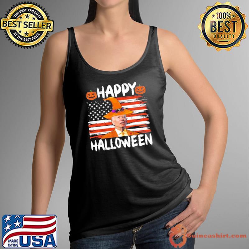 Biden halloween Joe Biden us flag happy halloween s Tank Top
