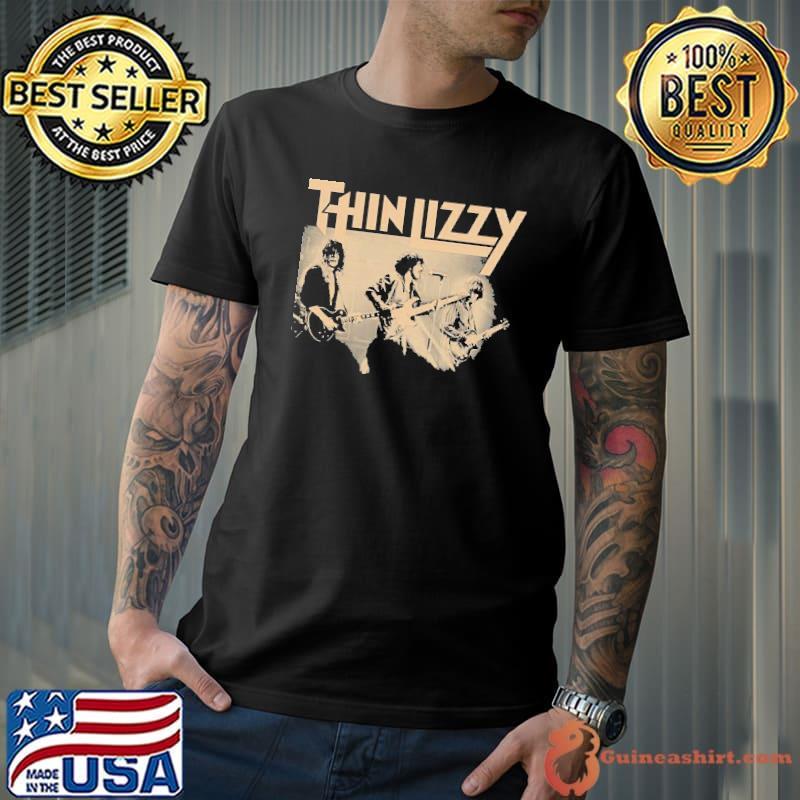 Black rose a rock legend thin lizzy shirt