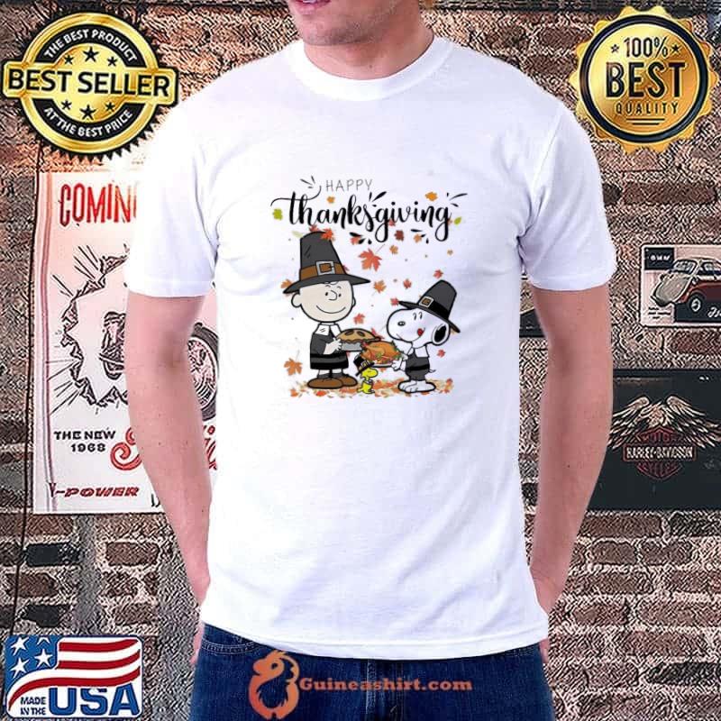 Charlie brown thanksgiving happy thanksgiving holiday shirt