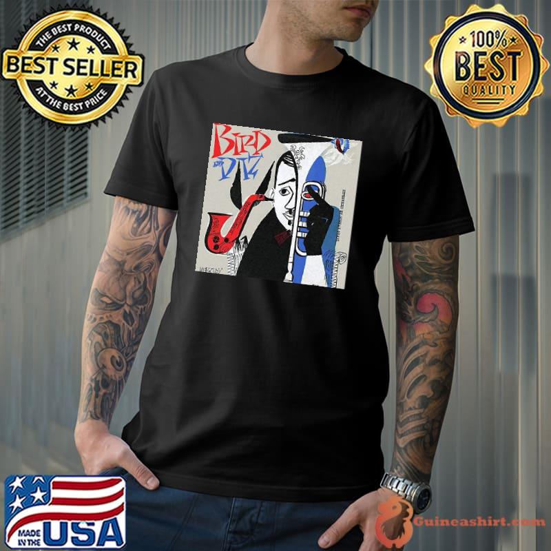Charlie parker bird diz jazz music gift birthday classic shirt