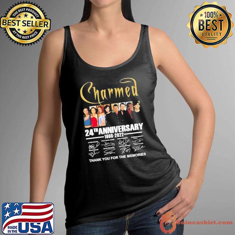 Charmed 24th Anniversary 1998 2022 Thank You For The Memories Shirt Tank Top