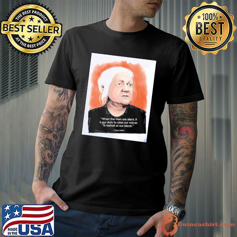Clara zetkin german political classic shirt