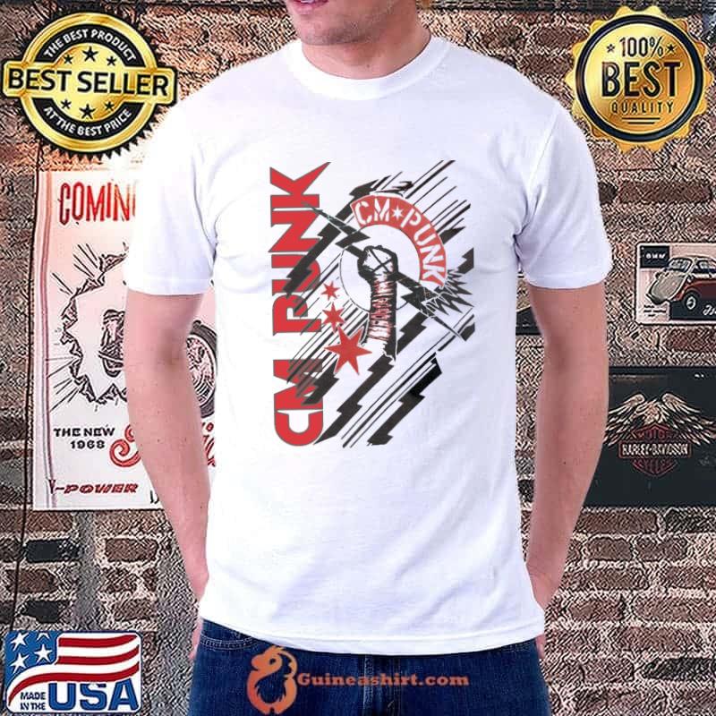 Cm punk aew graphic classic shirt