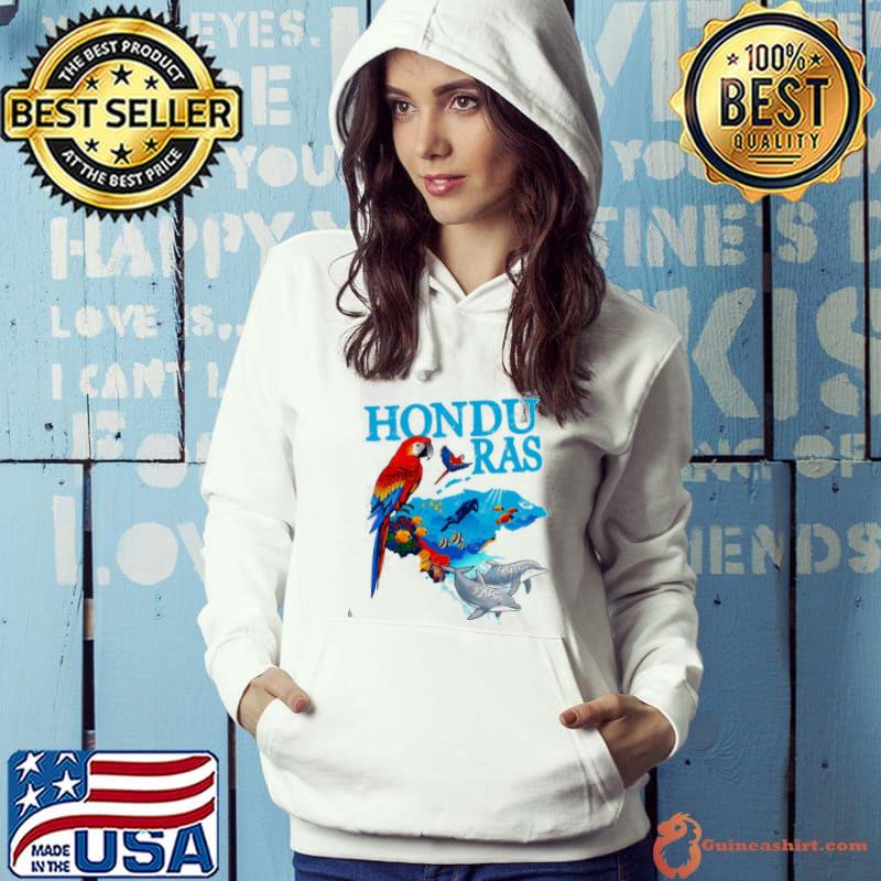 Cool design tourist map Honduras classic s Hoodie