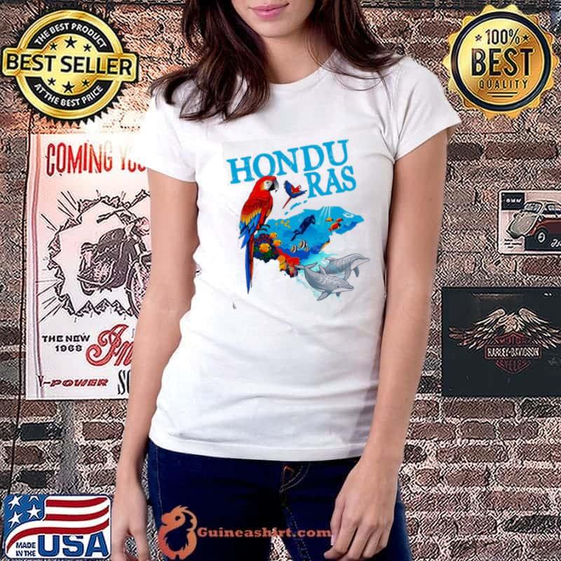 Cool design tourist map Honduras classic s Ladiestee