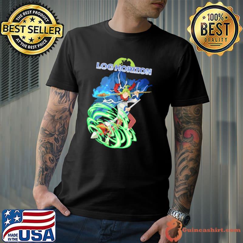 Cool moment in log horizon design classic shirt
