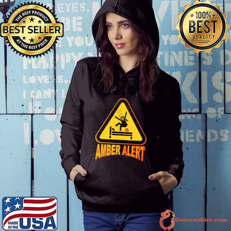 Crazy girl warning amber alert classic s Hoodie