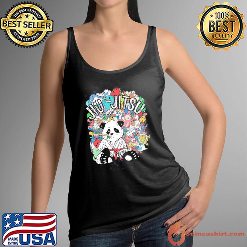 Cute jiu jitsu panda s Tank Top