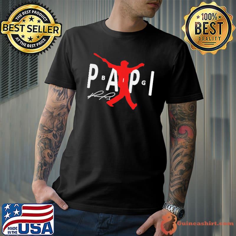 David ortiz big papI signature classic shirt