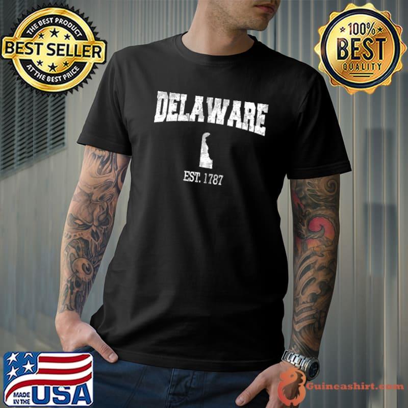 Delaware Vintage Sports Design DE Classic T-Shirt