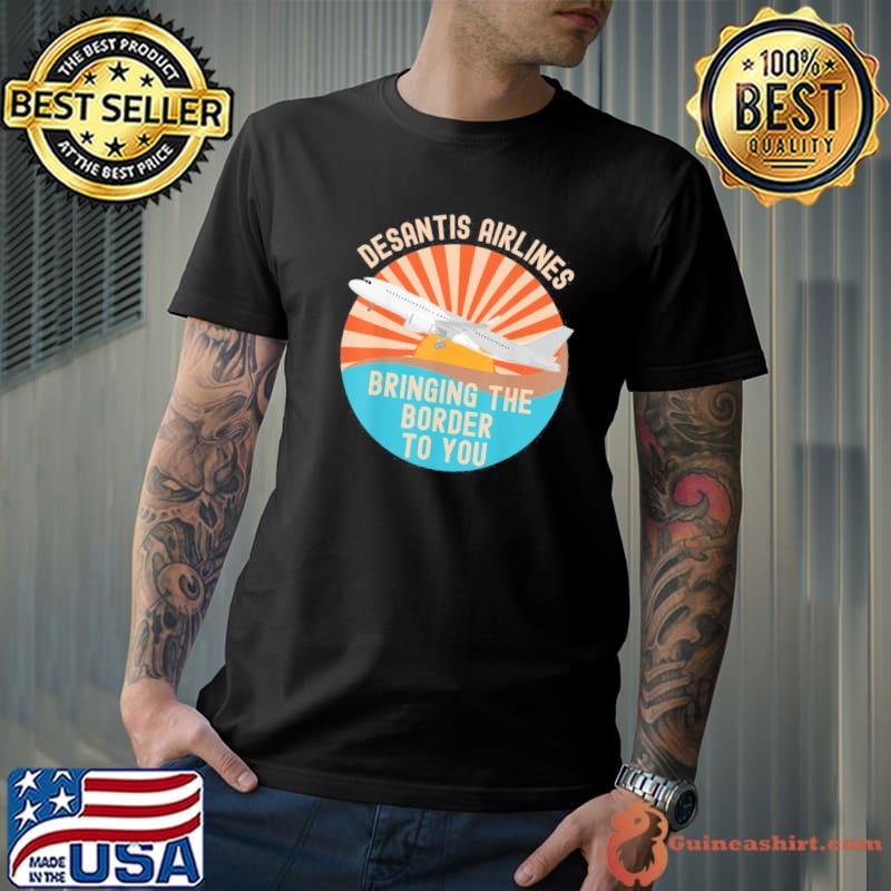 Desantis airlines marthas vineyard meme 2022 political classic shirt