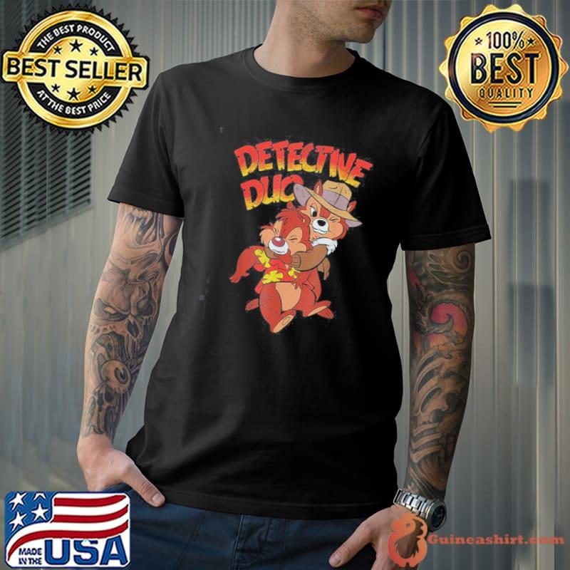 Detective duo chip n' dale rescue rangers vintage art shirt