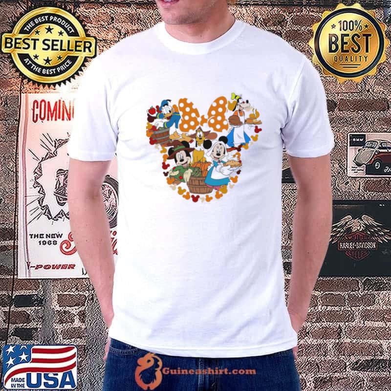 Disney thanksgiving happy thanksgiving day shirt