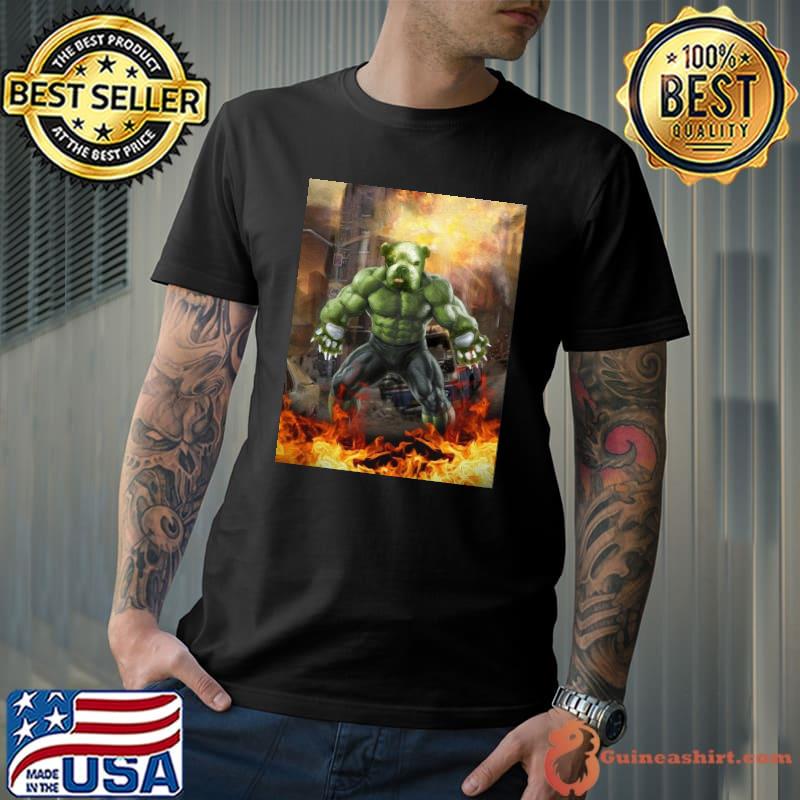 Doggo Hulk personalized pet classic shirt