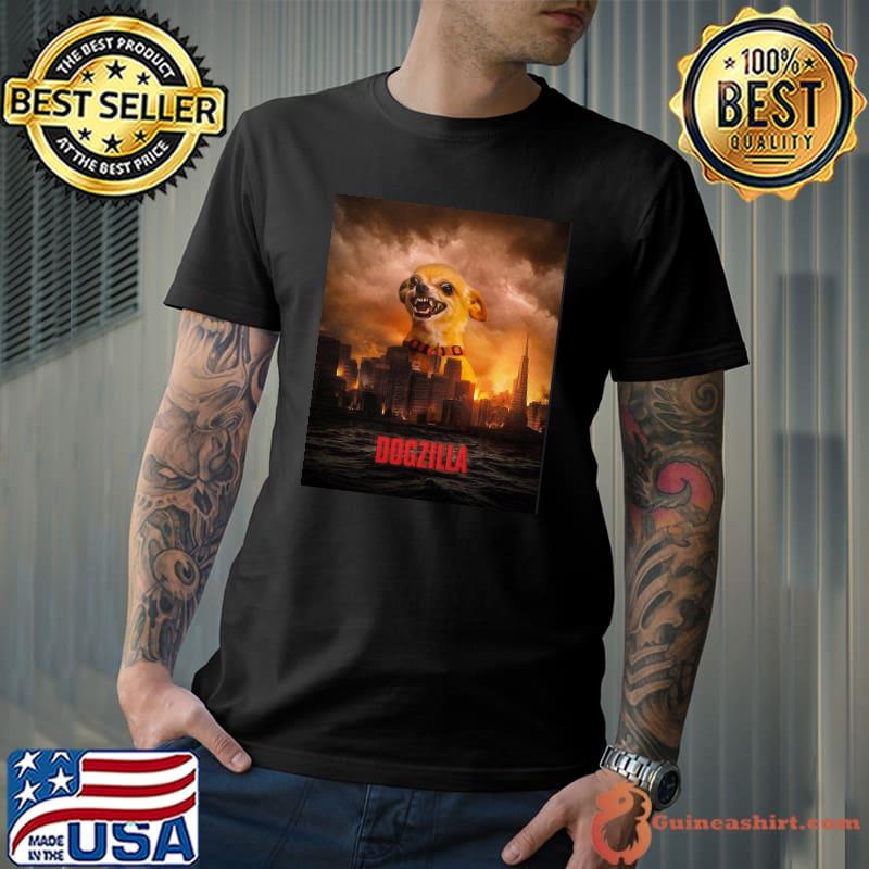 Dogzilla personalized pet shirt