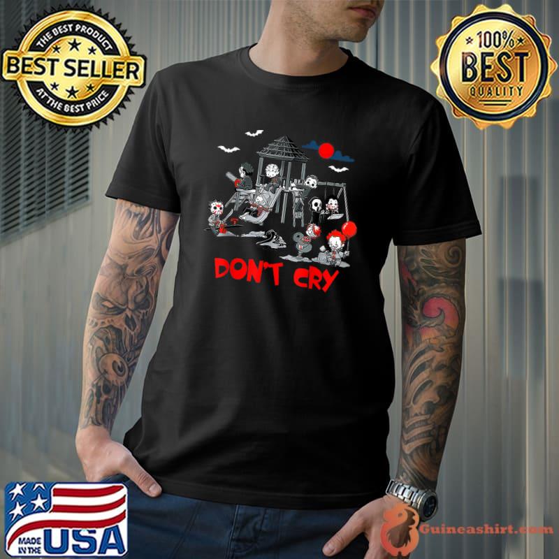 Don't Cry Horror Clubhouse In Park Halloween T-Shirt