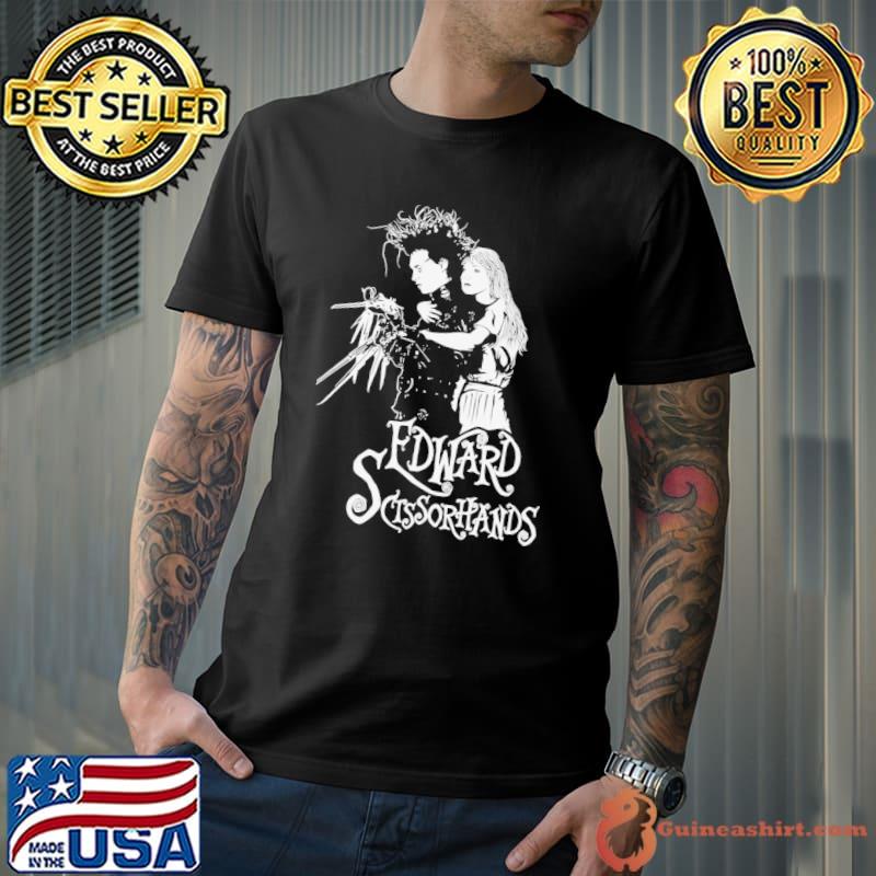 Edward scissorhands white art classic shirt