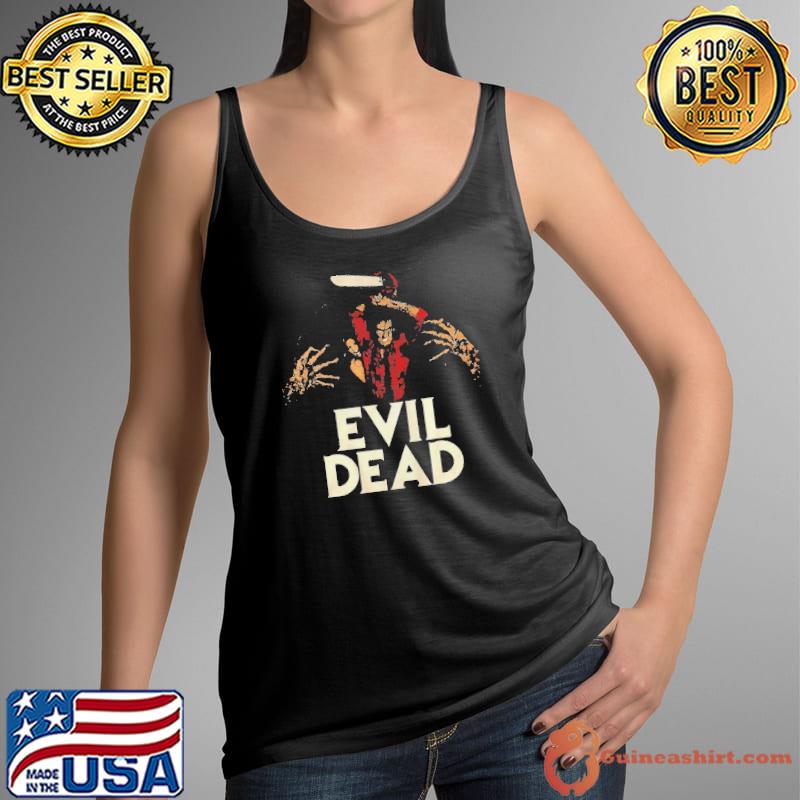 Evil dead bruce campbell horror movie halloween classic s Tank Top