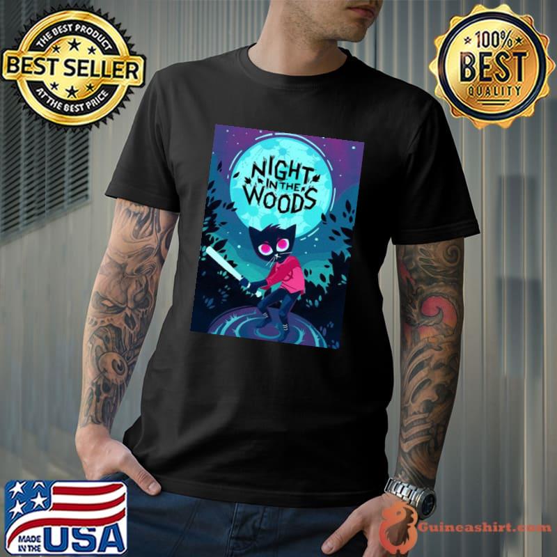 Fight in the dark night in the woods classic shirt