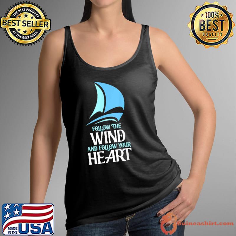 Follow the wind captain sailor skipper sailor classic s Tank Top