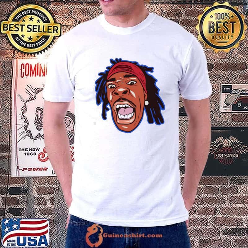 Funny face of busta rhymes classic shirt