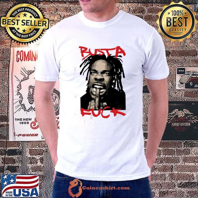 Funny portrait busta rhymes shirt