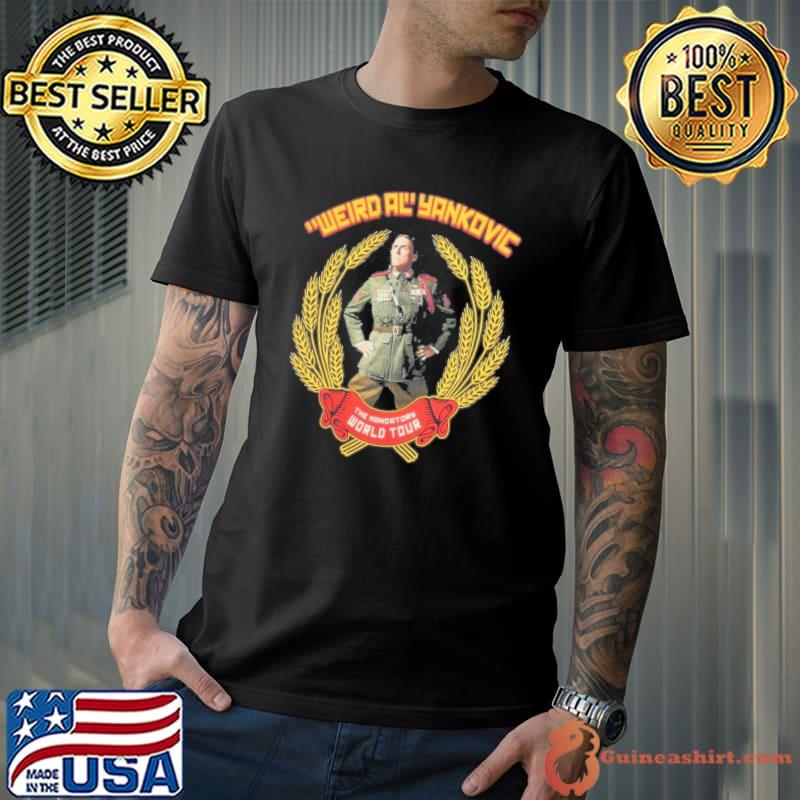 Garip Al Yankovic The Mandatoday World TOur Shirt