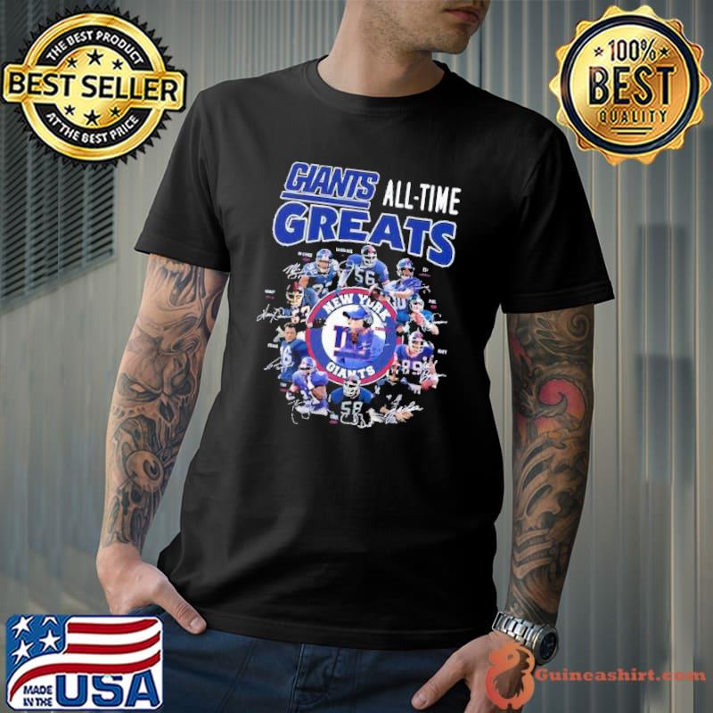 Giants All Time Greats Shirt