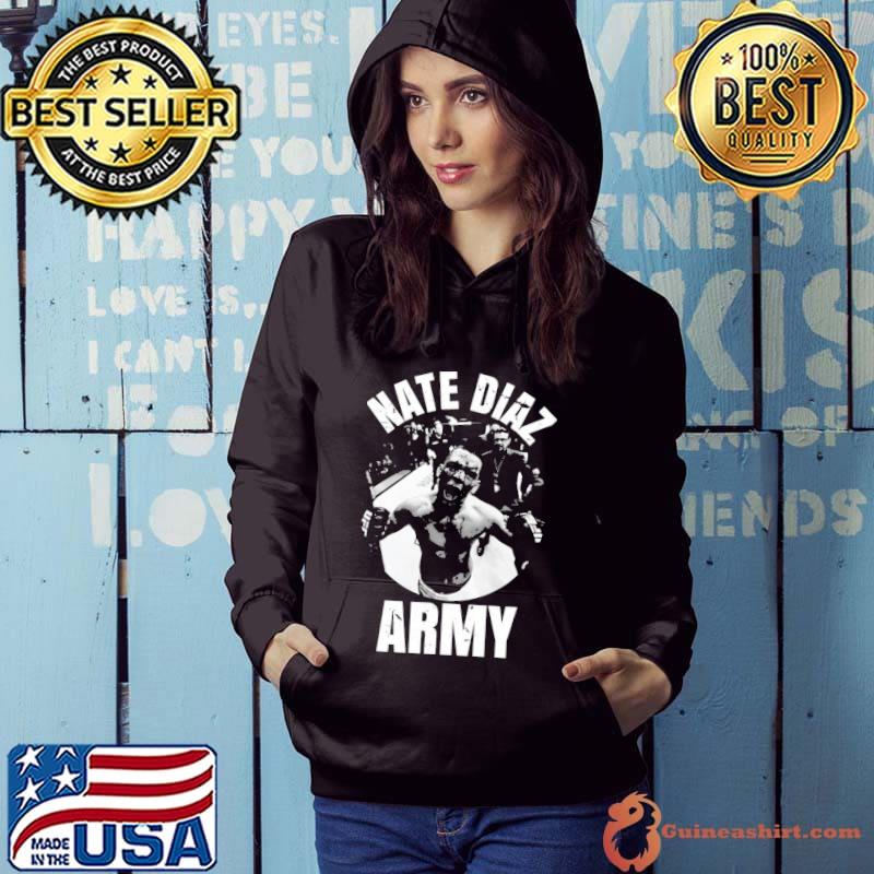 Go nate diaz army classic s Hoodie