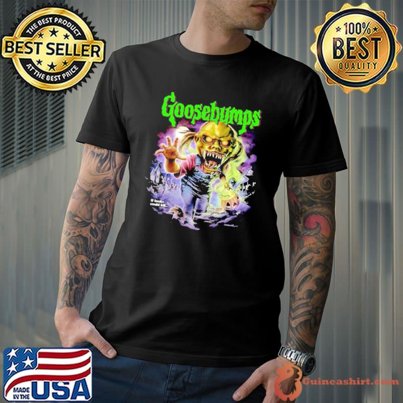 Goosebumps monster happy halloween illustration shirt