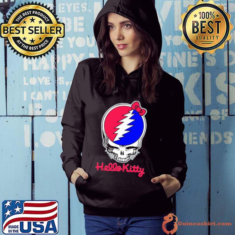 Grateful dead Hello Kitty Skull Shirt Hoodie