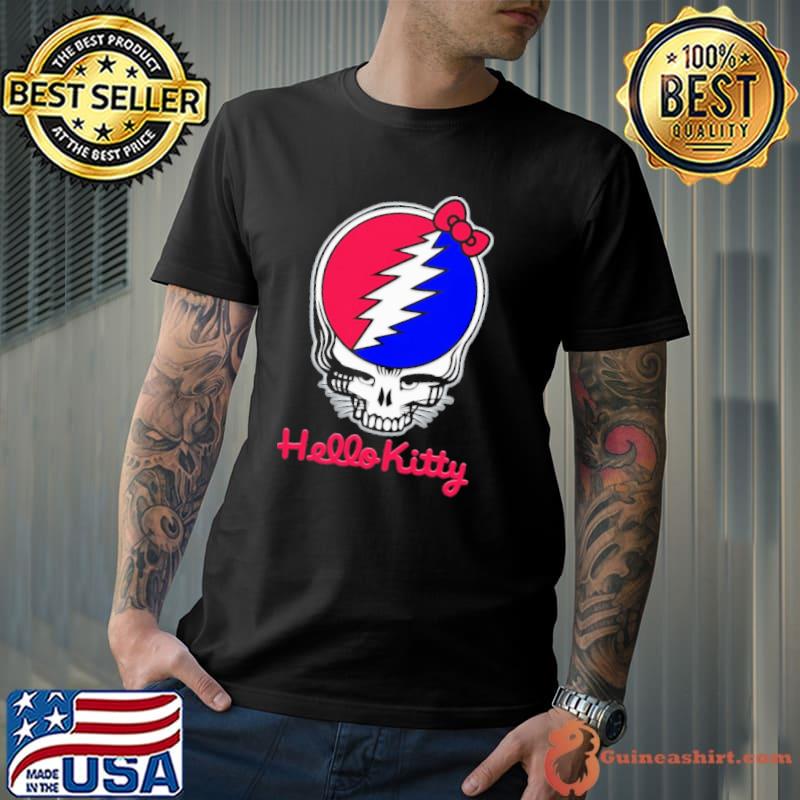 Grateful dead Hello Kitty Skull Shirt