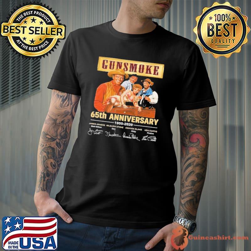 Gunsmoke 65th anniversary signatures shirt
