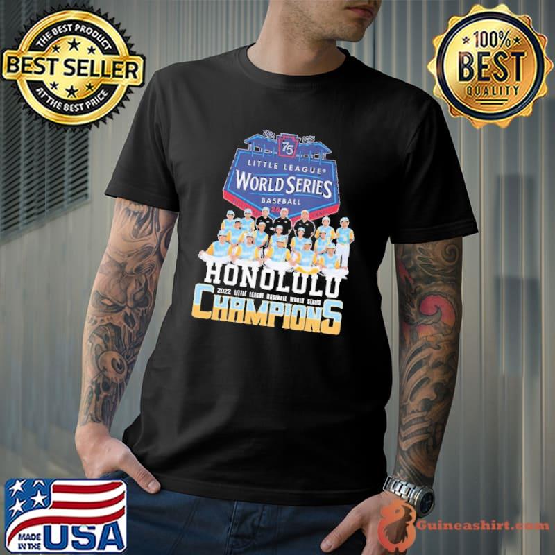 Honolulu 20222 little league world series baseball champions shirt