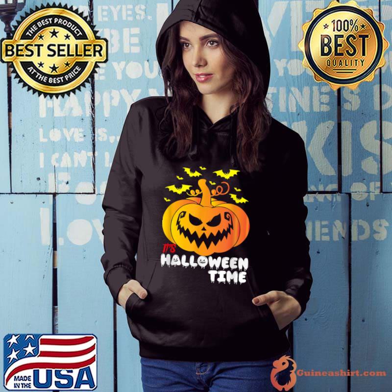 It's Halloween Time Halloween Costume Spooky Haunted House T-Shirt Hoodie