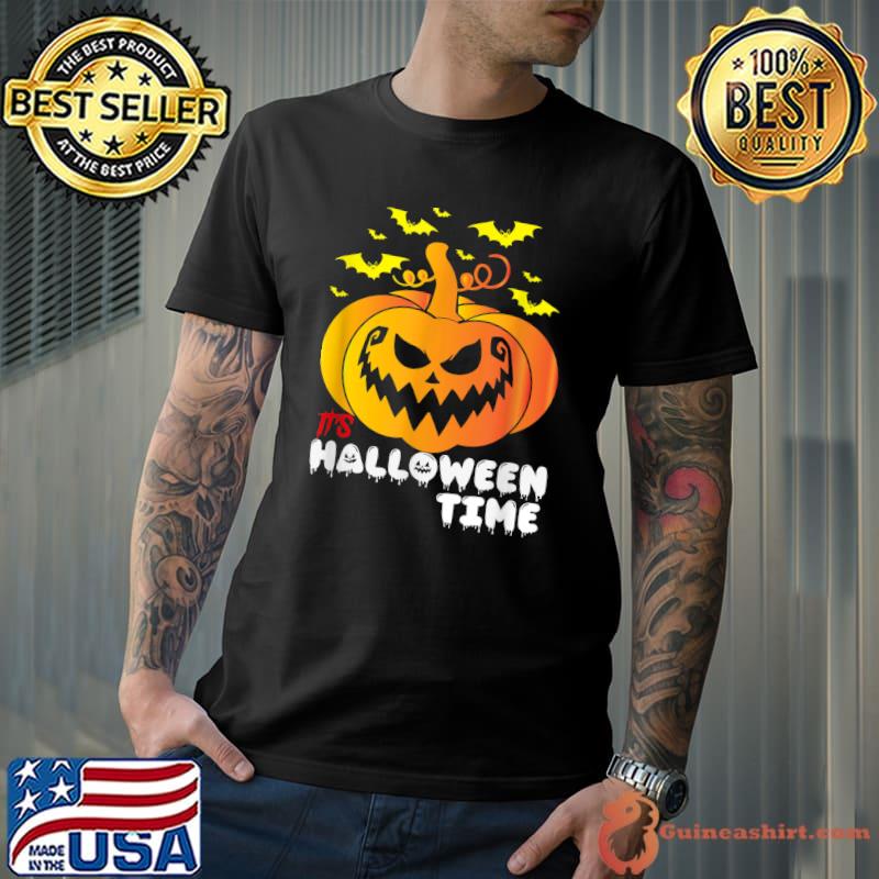 It's Halloween Time Halloween Costume Spooky Haunted House T-Shirt