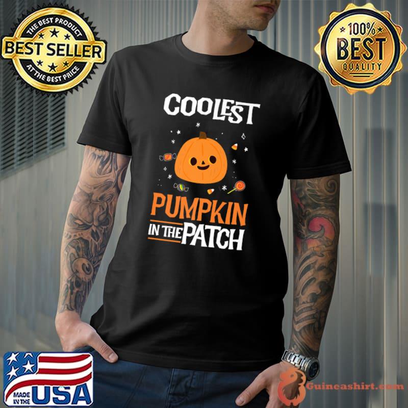Kids Coolest Pumpkin In The Patch Halloween Premium T-Shirt