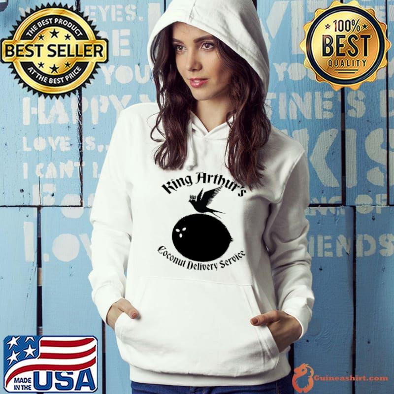 King Arthur's Coconut Delivery Service Bird T-Shirt Hoodie
