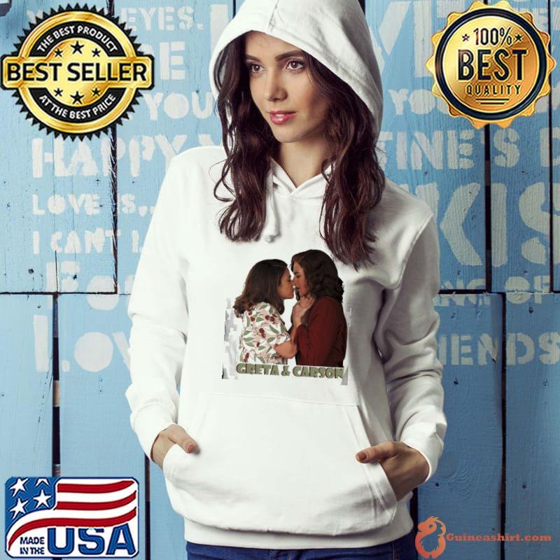 Kiss Scene Carson And Greta Design A League Of Their Own classic s Hoodie