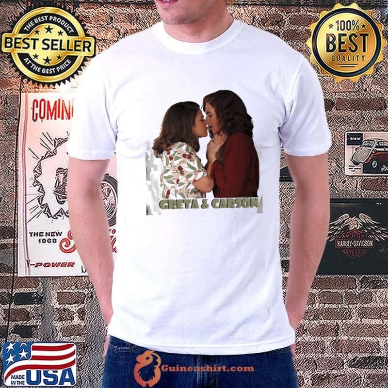 Kiss Scene Carson And Greta Design A League Of Their Own classic shirt